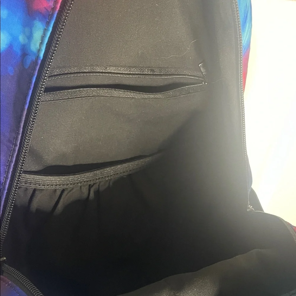 Vibrant Wolf Print Backpack